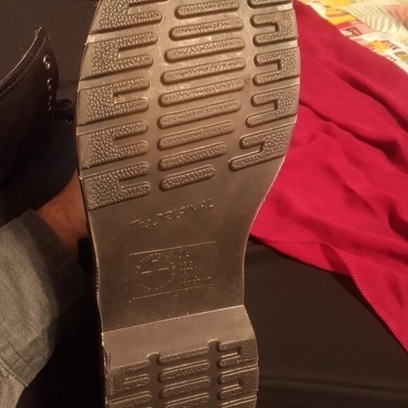 Dr. Martens 1460 Black Leather Boots - Unisex Size 11 US M/12 US L - Picture 4 of 6